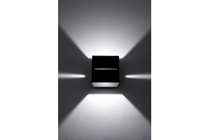 Светильник настенный металлический ASIL G9 W-B, черный