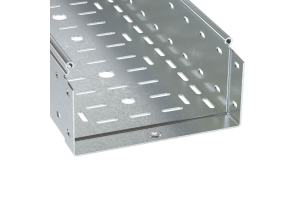 Лоток перфорированный 100х100 L 2000 толщ. 1,2 мм, горячеоцинкованный