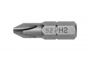 Hoegert Биты PH3, 25 мм, сталь S2, 5 шт. HT1S303