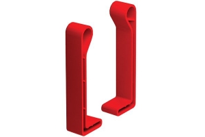 Комплект торцевых заглушек, правая + левая, H 100, полиэтилен RAL3020