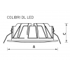 Светодиодный светильник типа downlight COLIBRI DL LED 11 4000K