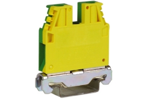 TEC.6/O, зажим для заземления желт.зелен 6 кв.мм